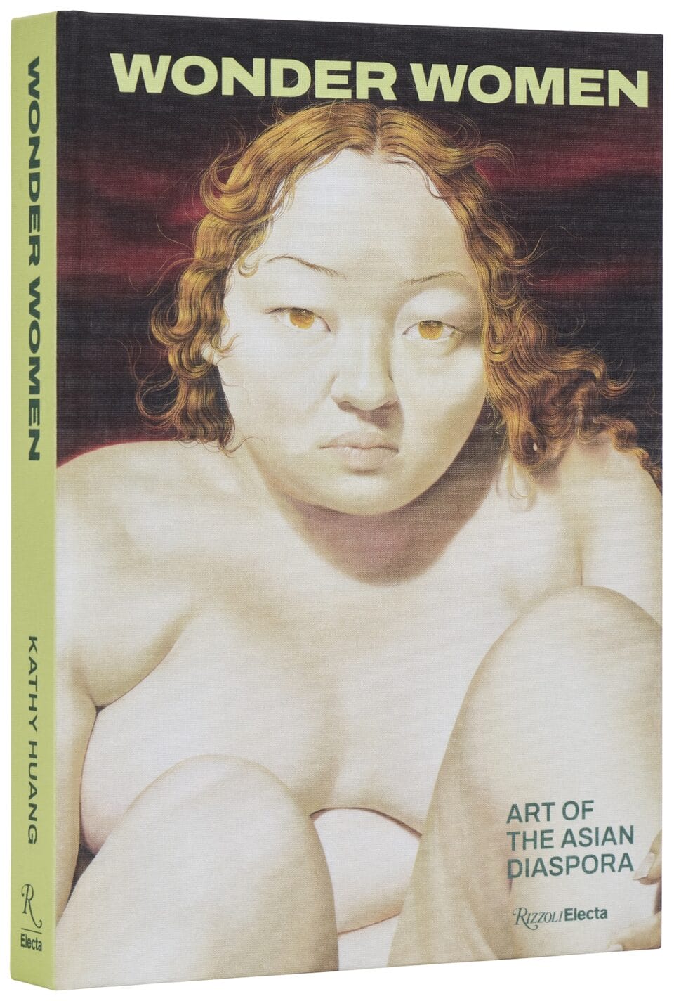 a cover of a book with a self-portrait by artist Sasha Gordon and the words 'Wonder Women'