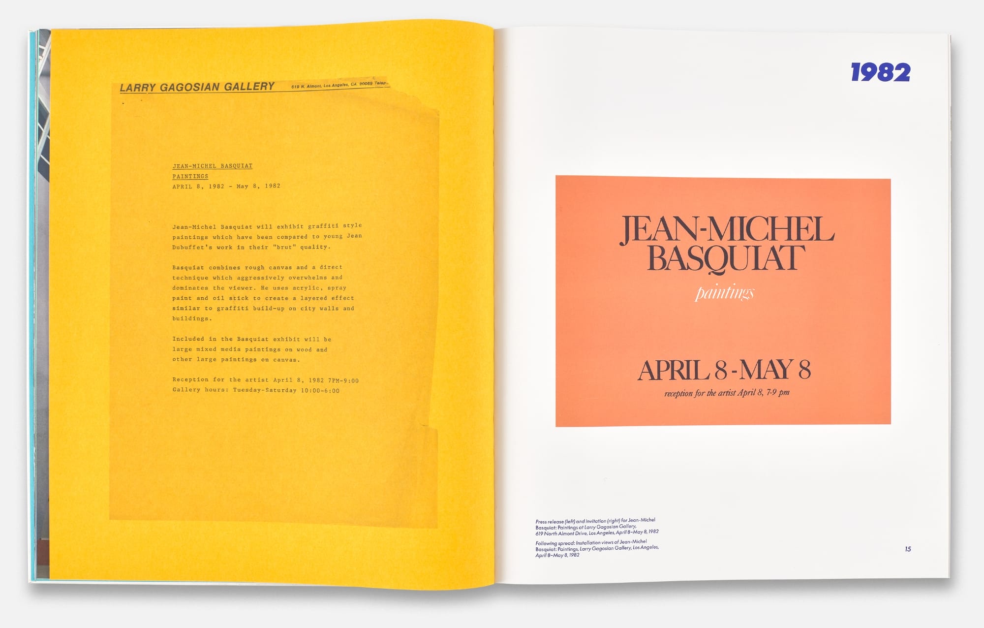 an open book spread with archival documents